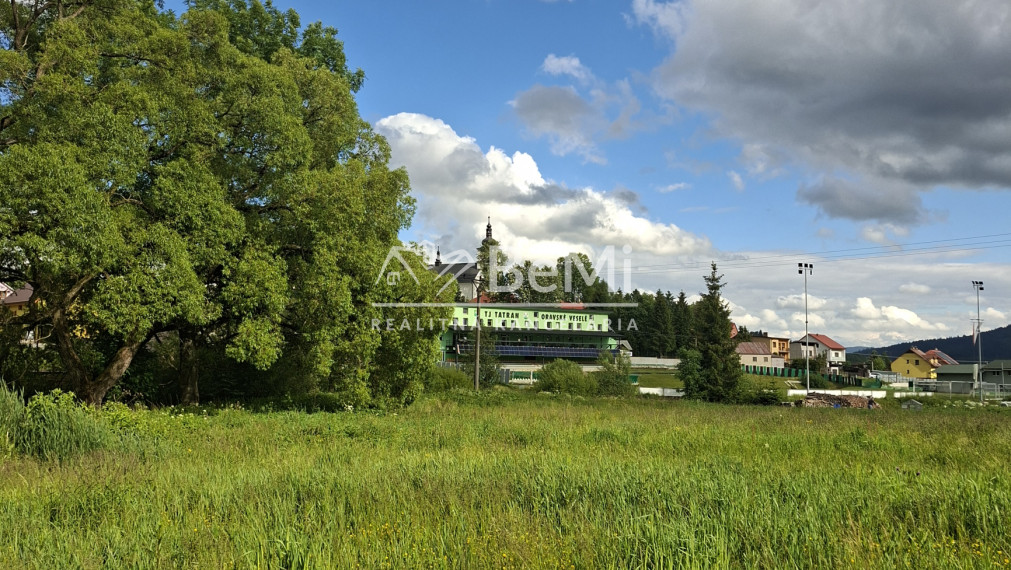 Na predaj stavebný pozemok – Oravské Veselé, 674 m²