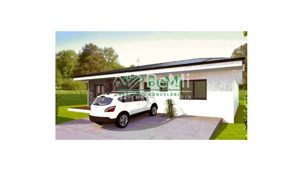 Novostavba bungalov (rodinný dom) Nitra-Janíkovce (919-12-RP)