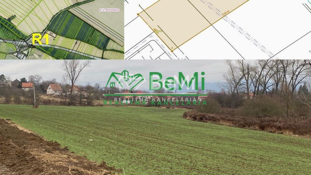 Pozemok 5 733 m2 v obci Beladice ID 284-14-MIGa