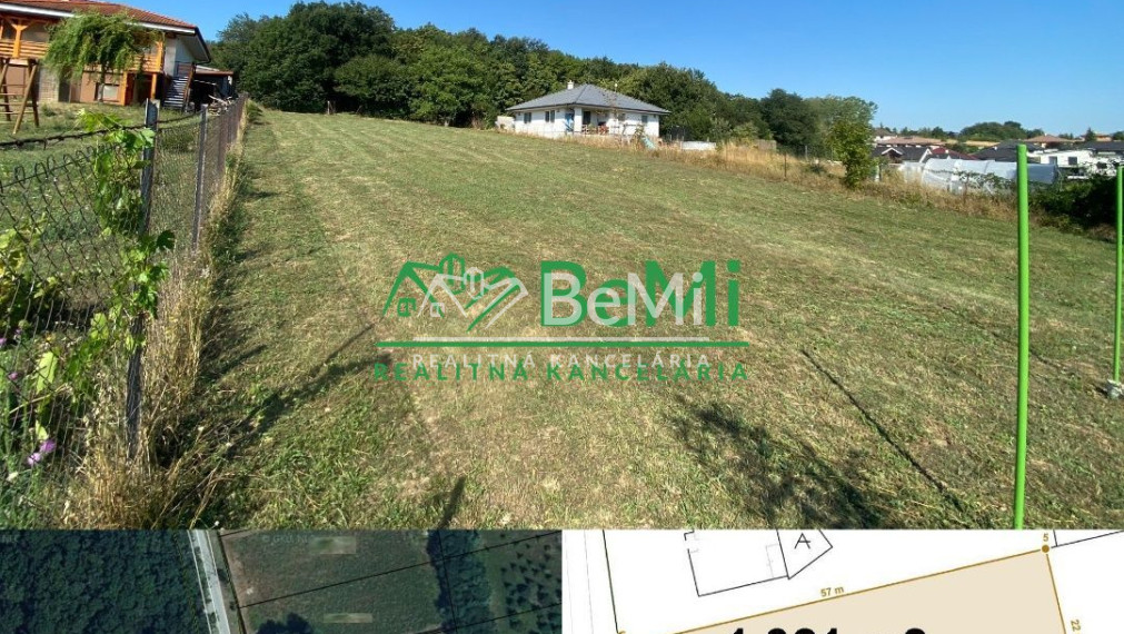 REZERVOVANÉ Pozemok Malý Lapáš 1 321 m2 ID 333-14-MIG