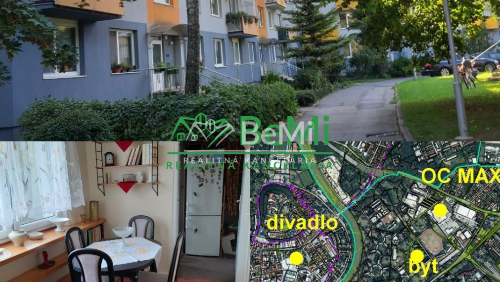 REZERVOVANÉ 3,5 izbový byt Nitra - Chrenová, Lomnická ul. ID 346-113-MIG