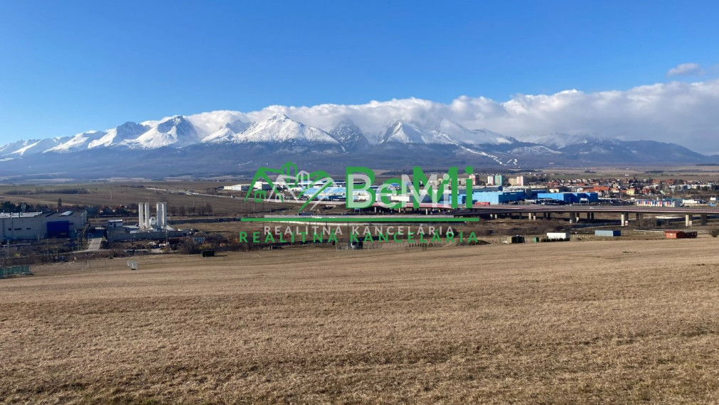 Predaj pozemku (3875 m²) Poprad - Stráže
