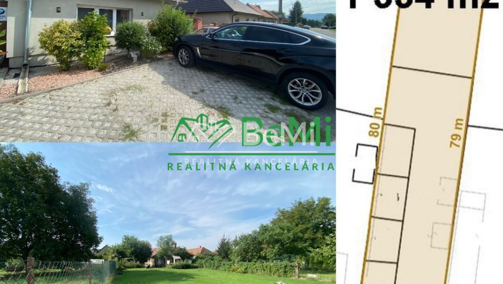 Rodinný dom Koniarovce, pozemok 1 334 m2 ID 406-12-MIG