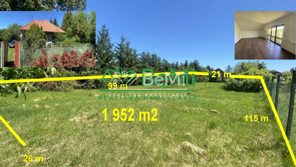 REZERVOVANÉ  6 izbový rodinný dom pozemok 1 952 m2 Dolný Ohaj ID 482-12-MIG