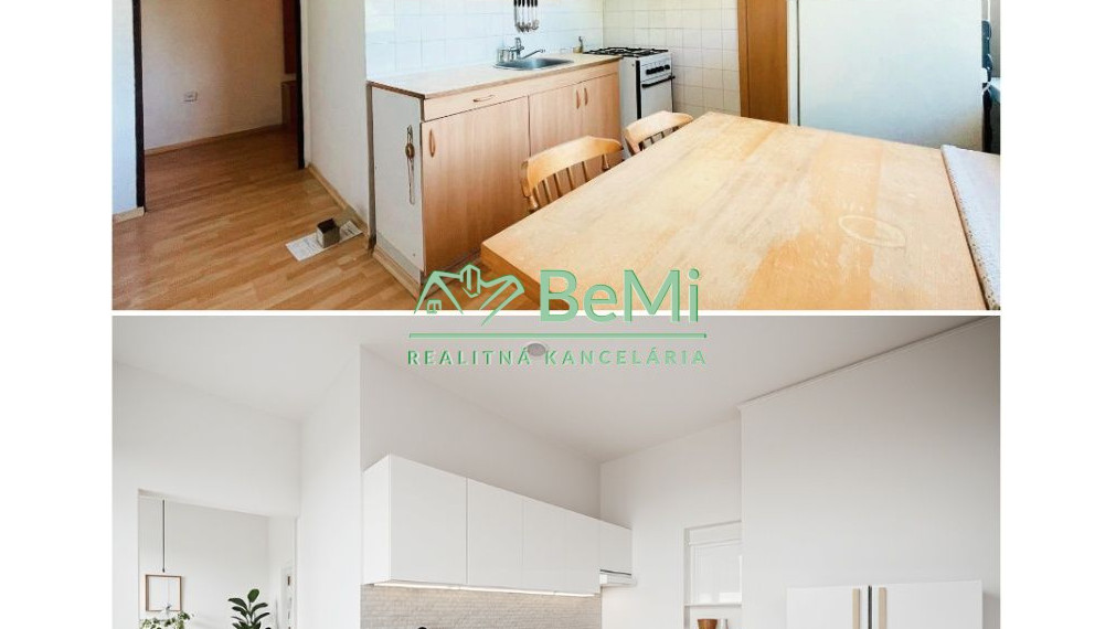 Predaj slnečný 2,5-izbový byt 55 m² v Prievidzi