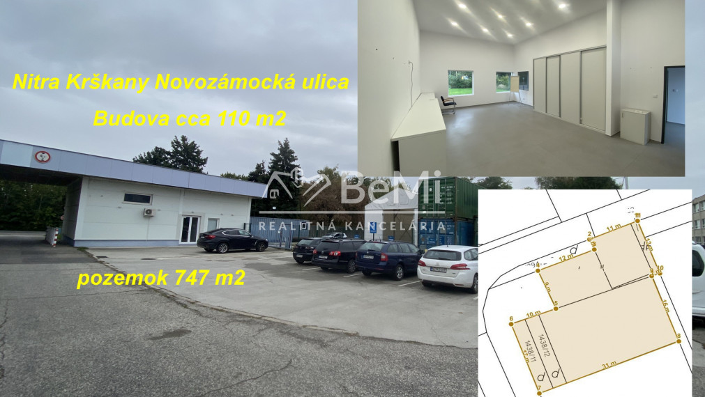 Budova Nitra Krškany pozemok 747 m2 ID 598-28-MIG