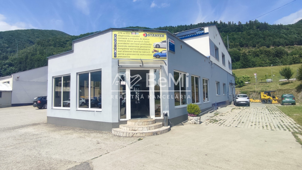 Autoservis s 3 izbovým bytom pri Martine ID: 006-18-TECUa