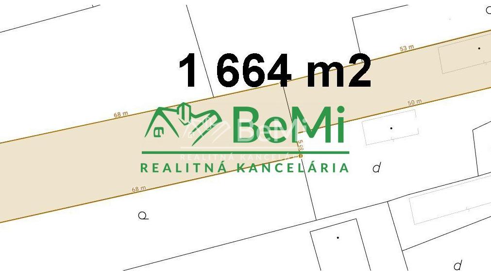 Pozemok so starším domom v obci Malé Chyndice ID 239-14-MIGa