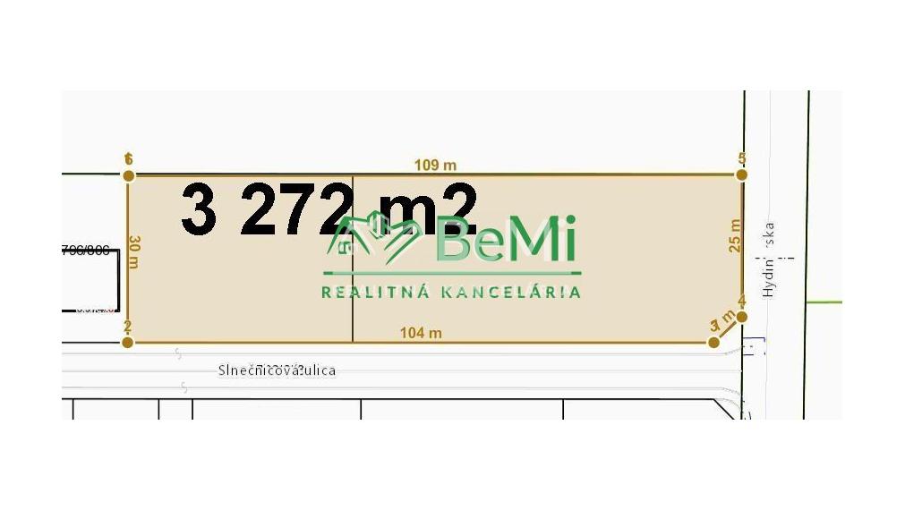 Pozemok Párovské Háje 3 272 m2 ,na výstavbu RD ,všetky IS ID 289-14-MIG