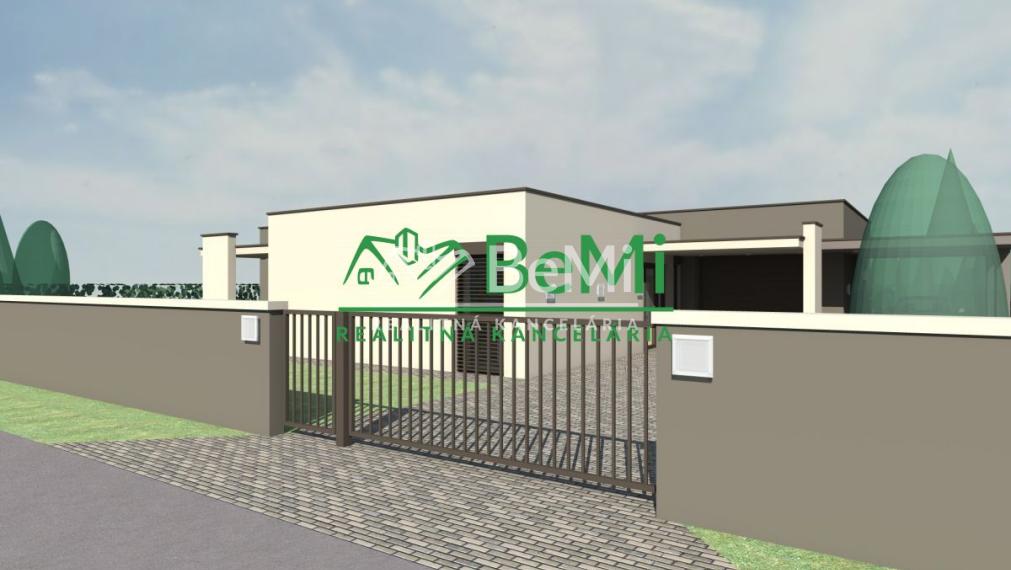 Moderná, 4 - izbová novostavba s garážou (vo výstavbe) na pozemku s rozlohou 969 m2, Malý Lapáš ID 300-12-MIG