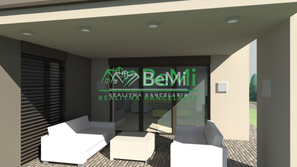 Moderná, 4 - izbová novostavba s garážou (vo výstavbe) na pozemku s rozlohou 969 m2, Malý Lapáš ID 300-12-MIG