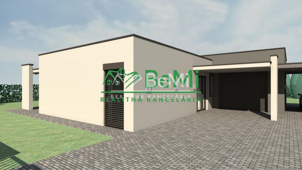 Moderná, 4 - izbová novostavba s garážou (vo výstavbe) na pozemku s rozlohou 969 m2, Malý Lapáš ID 300-12-MIG