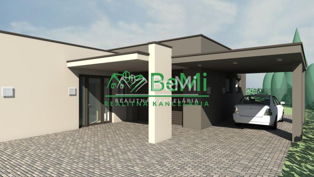 Moderná, 4 - izbová novostavba s garážou (vo výstavbe) na pozemku s rozlohou 969 m2, Malý Lapáš ID 300-12-MIG