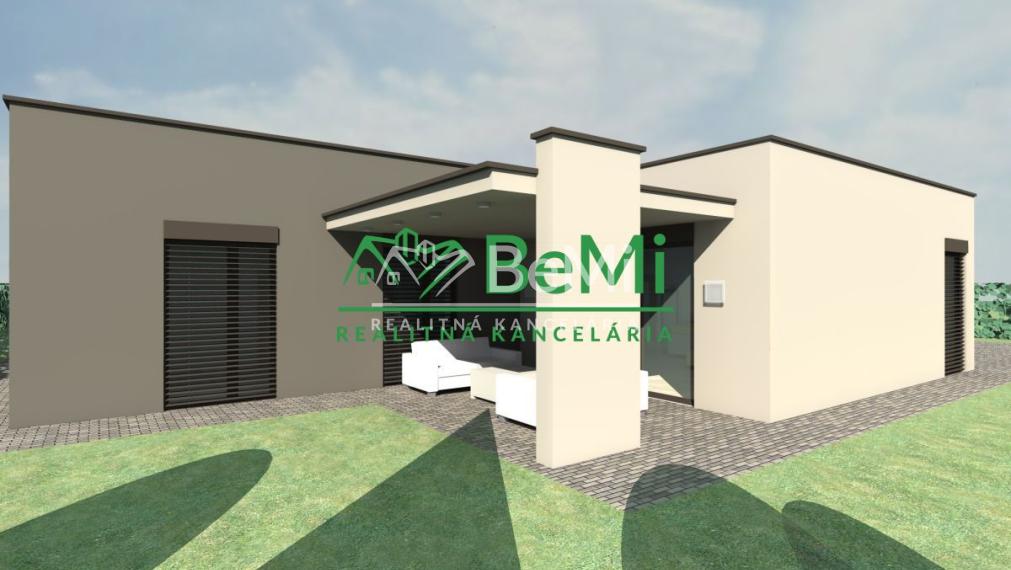 Moderná, 4 - izbová novostavba s garážou (vo výstavbe) na pozemku s rozlohou 969 m2, Malý Lapáš ID 300-12-MIG