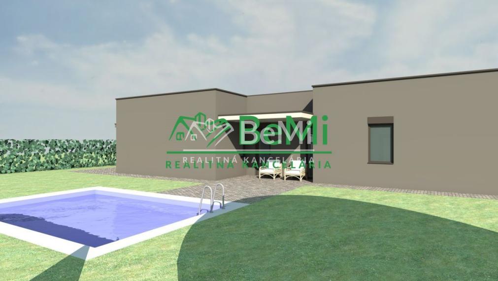 Moderná, 4 - izbová novostavba s garážou (vo výstavbe) na pozemku s rozlohou 969 m2, Malý Lapáš ID 300-12-MIG