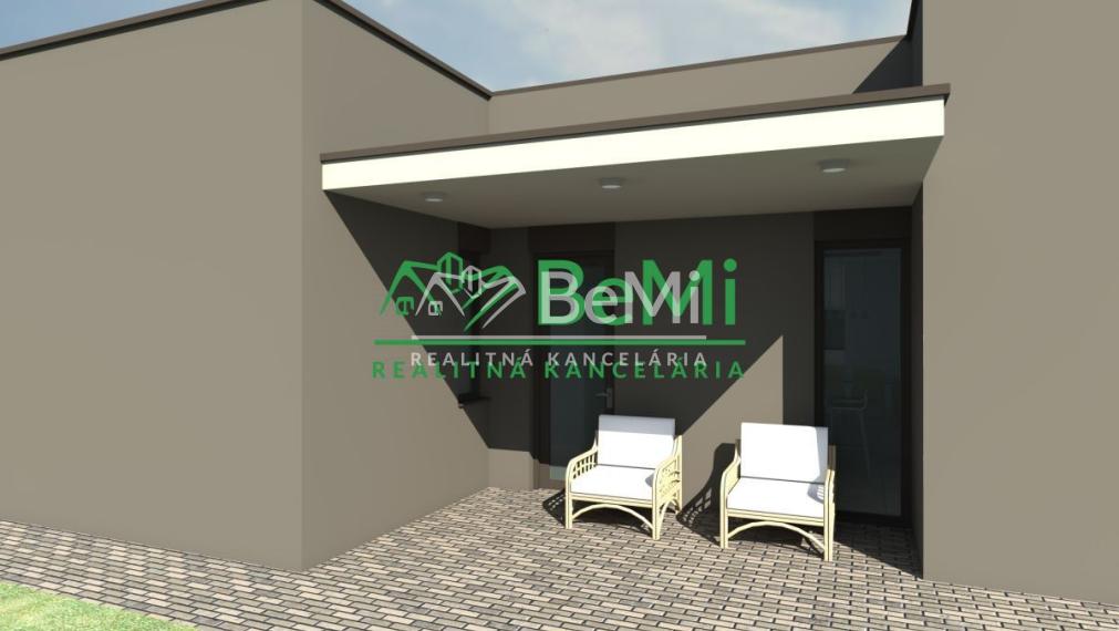 Moderná, 4 - izbová novostavba s garážou (vo výstavbe) na pozemku s rozlohou 969 m2, Malý Lapáš ID 300-12-MIG