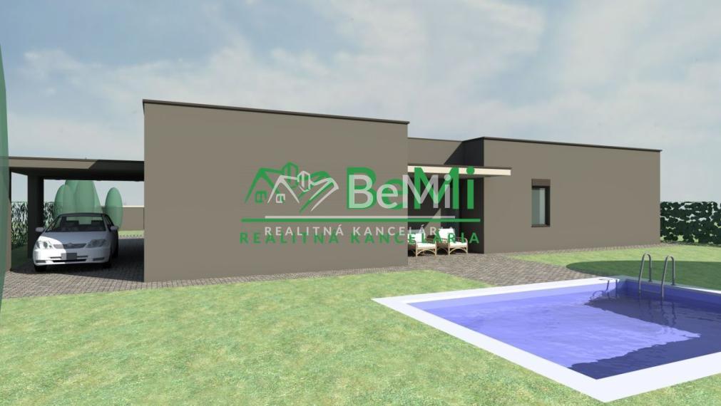 Moderná, 4 - izbová novostavba s garážou (vo výstavbe) na pozemku s rozlohou 969 m2, Malý Lapáš ID 300-12-MIG