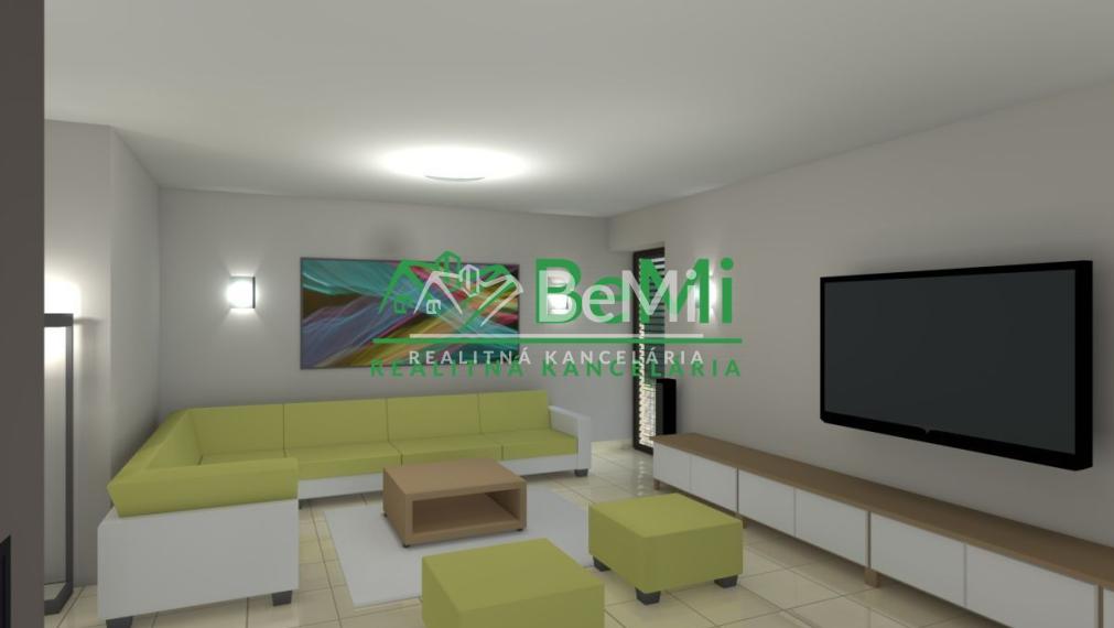 Moderná, 4 - izbová novostavba s garážou (vo výstavbe) na pozemku s rozlohou 969 m2, Malý Lapáš ID 300-12-MIG