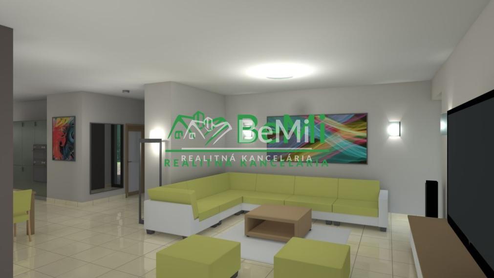 Moderná, 4 - izbová novostavba s garážou (vo výstavbe) na pozemku s rozlohou 969 m2, Malý Lapáš ID 300-12-MIG