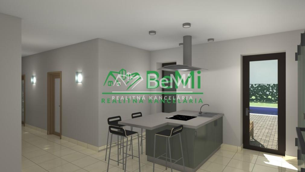 Moderná, 4 - izbová novostavba s garážou (vo výstavbe) na pozemku s rozlohou 969 m2, Malý Lapáš ID 300-12-MIG