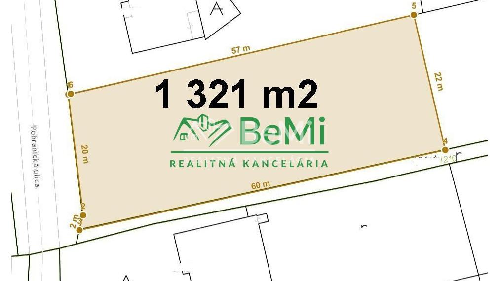 REZERVOVANÉ Pozemok Malý Lapáš 1 321 m2 ID 333-14-MIG