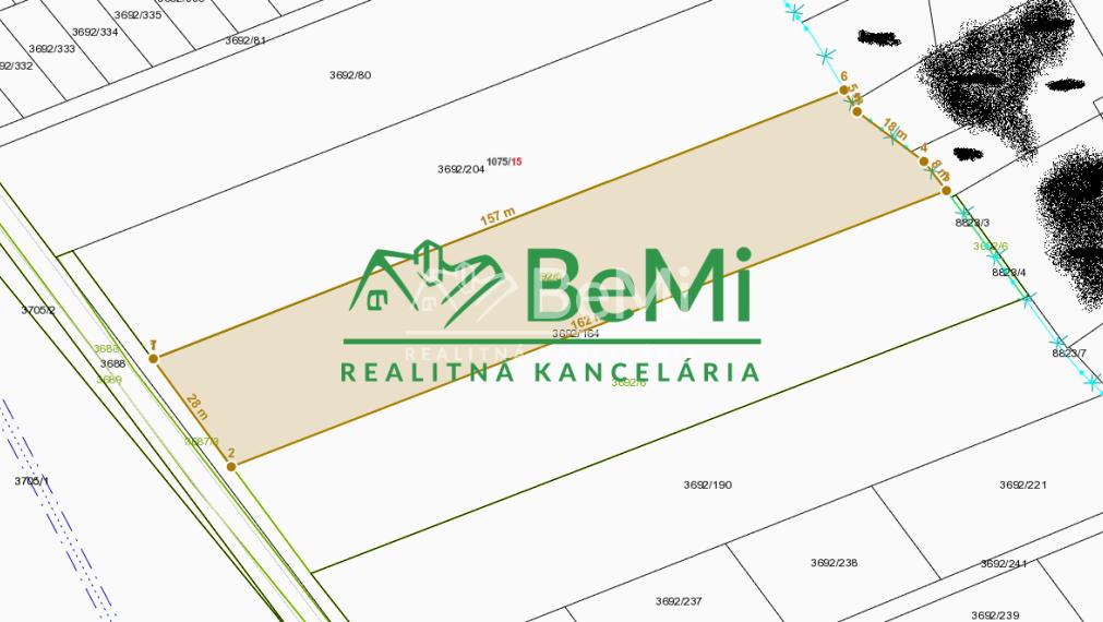 EXKLUZÍVNE - Na predaj investičný pozemok Nitra. 4316 m2