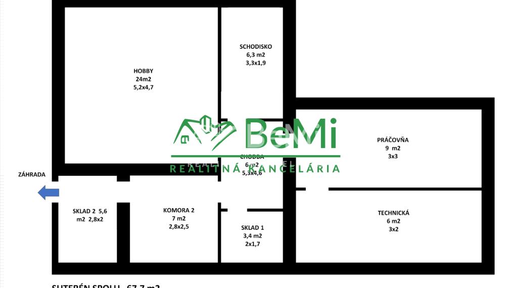 REZERVOVANÉ Rodinný dom Nitra - Zobor 6 - izbový ID 399-12-MIG