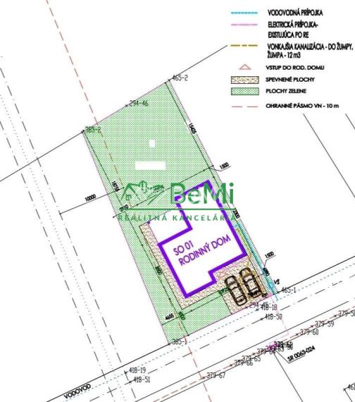 Sľažany - pozemok so stavebným povolením (549m2)  ID 008 -14 - SASOa