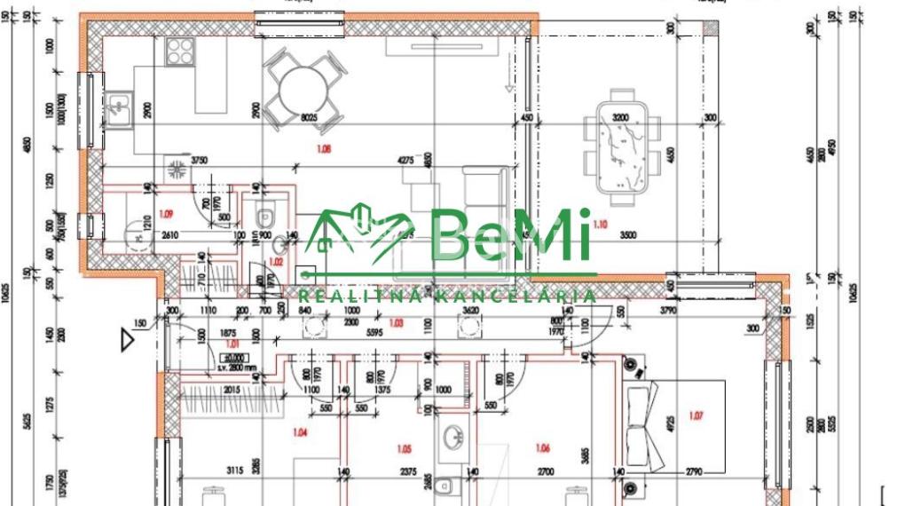 Sľažany - pozemok so stavebným povolením (549m2)  ID 008 -14 - SASOa