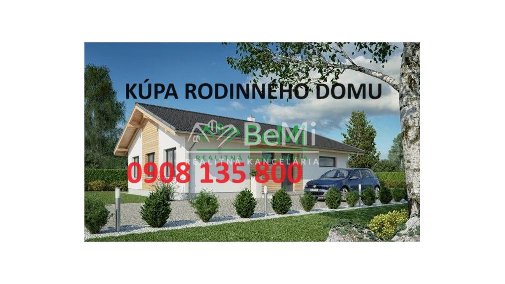 Kúpa rodinný dom Vráble alebo v blízkom okolí (035-ERF)