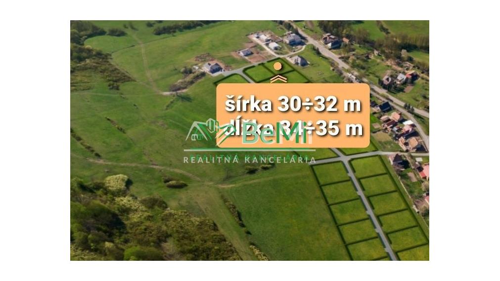 POZEMOK pre váš dom...1077 m2...Horné Hámre (131-14-DAR)