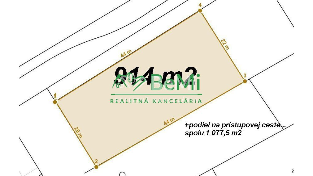 Nitra Šúdol pozemok 1 077 m2 ID 508-14-MIGa