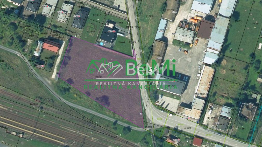 Na prenájom pozemok v Liptovskom Mikuláši ID: 013-24-TICHO