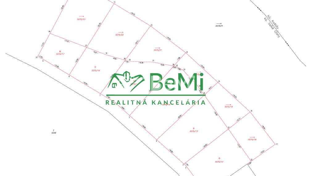Stavebný  pozemok - 626 m2/700 m2, jazero, Veľké Úľany ID 010-14-EVBA