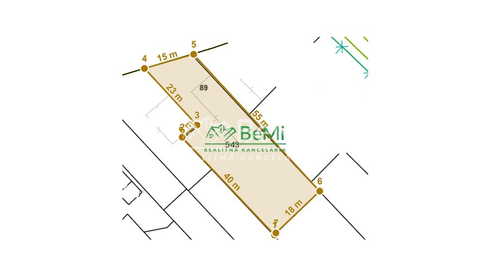 Stavebný pozemok - 977m2,Čierny Brod.