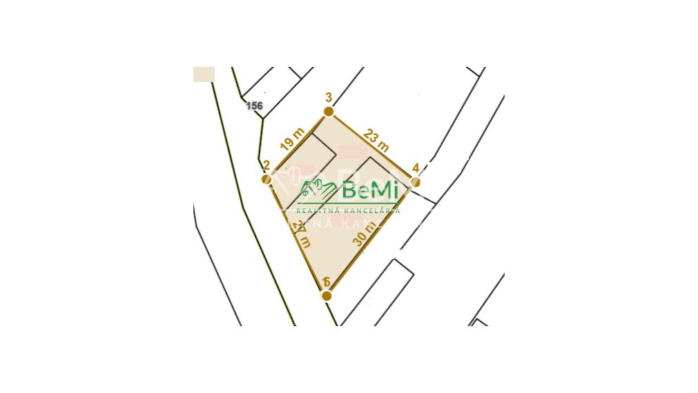 Stavebný pozemok - 592m2, Čierny Brod ID 015-14-EVBA