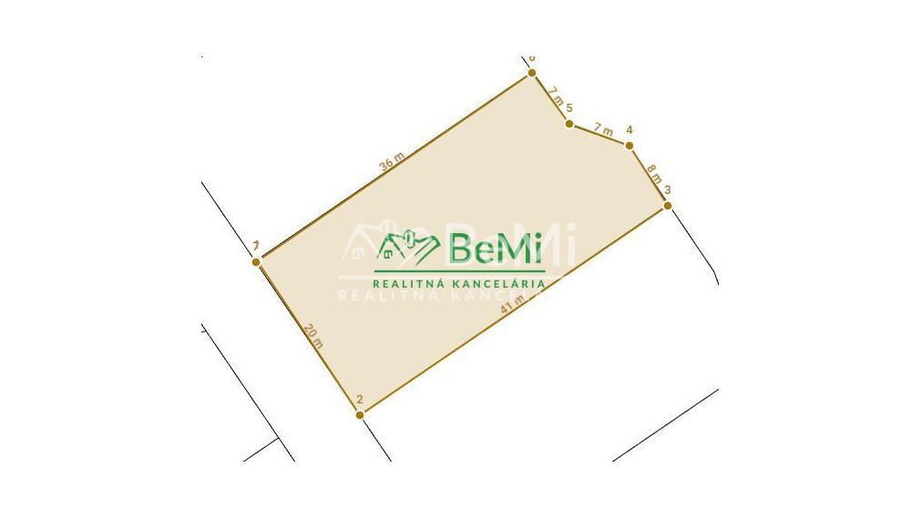 Pozemok Štitáre  (800 m2) ,v slepej uličke pod lesom ID 539-14-MIG