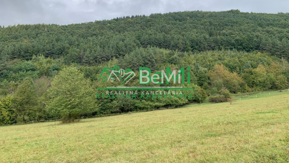 Pozemok pre mobilný dom 3970 m2, polosamota, Michalková