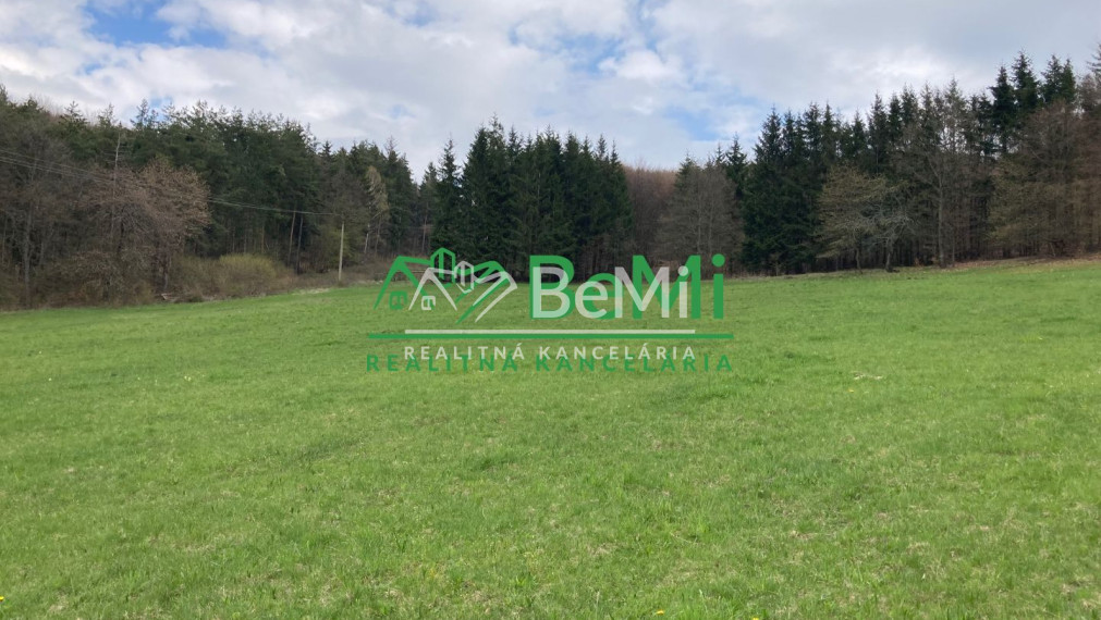 Pozemok pre mobilný dom 3970 m2, polosamota, Michalková