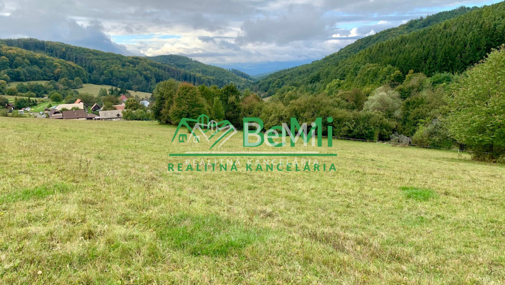 Pozemok pre mobilný dom 3970 m2, polosamota, Michalková