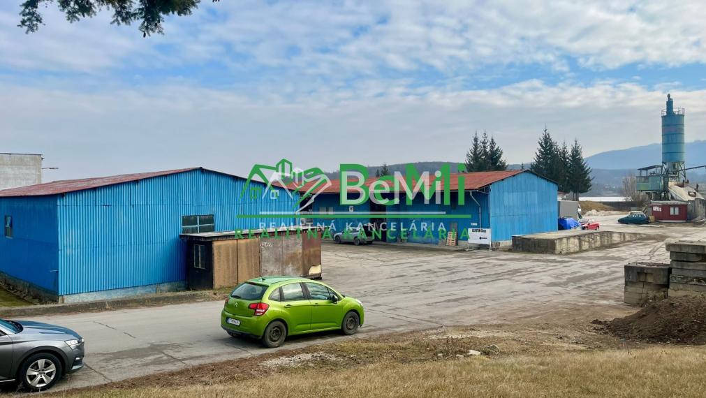 Prenájom hala, sklady, kancelárie, Zvolen - Lieskovec