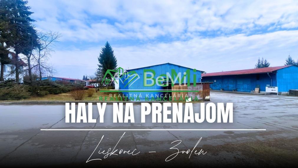 Na prenájom haly a kancelárie, Zvolen, Lieskovec