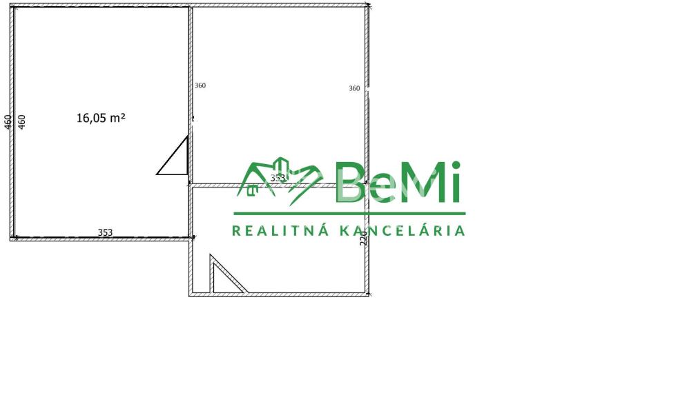 022-111-PAMA 1 izbový byt s balkónom - Klokočina – PREDANÉ