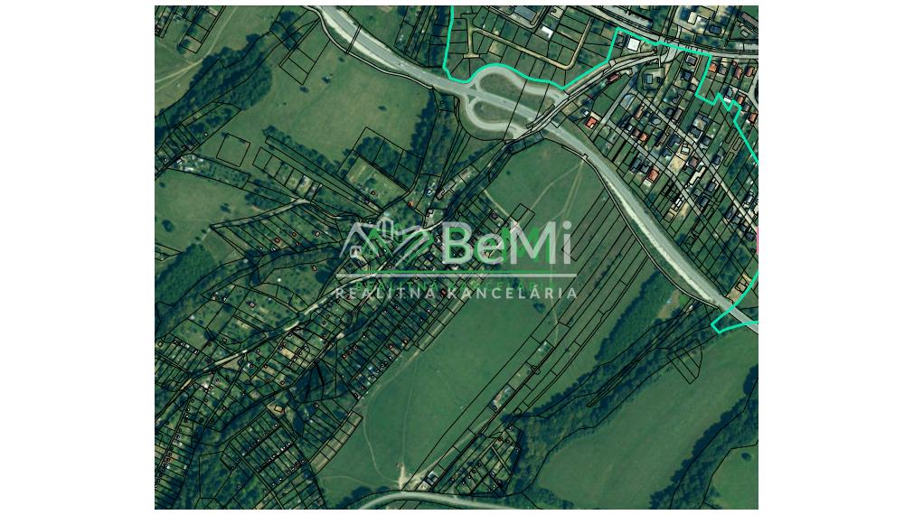 Na predaj rekreačný pozemok, so stavebným investičným potenciálom