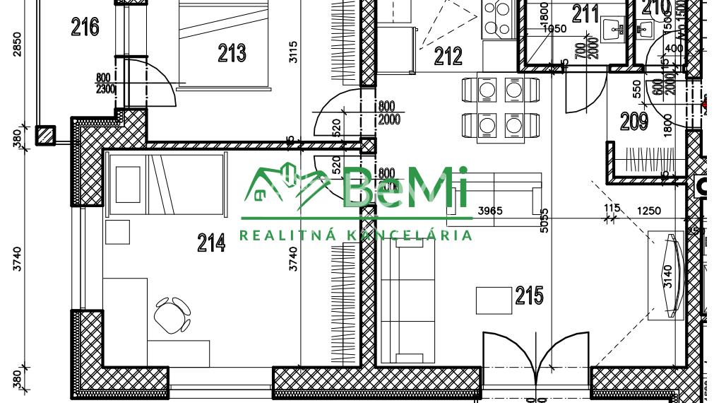 Predaj -3 izbový byt v novostavbe Ludanice -ID 142-113-LUGU