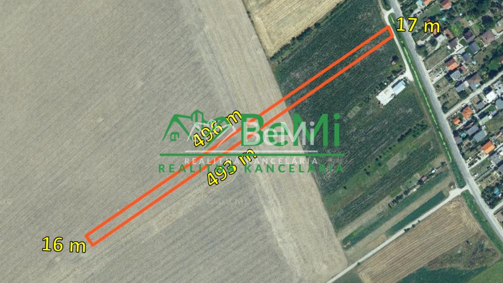 Predaj  pozemok-orná pôda, Nitra-Janíkovce(060-14-ERF)