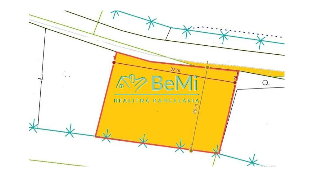 Exkluzívne na predaj stavebný pozemok v obci Lúka