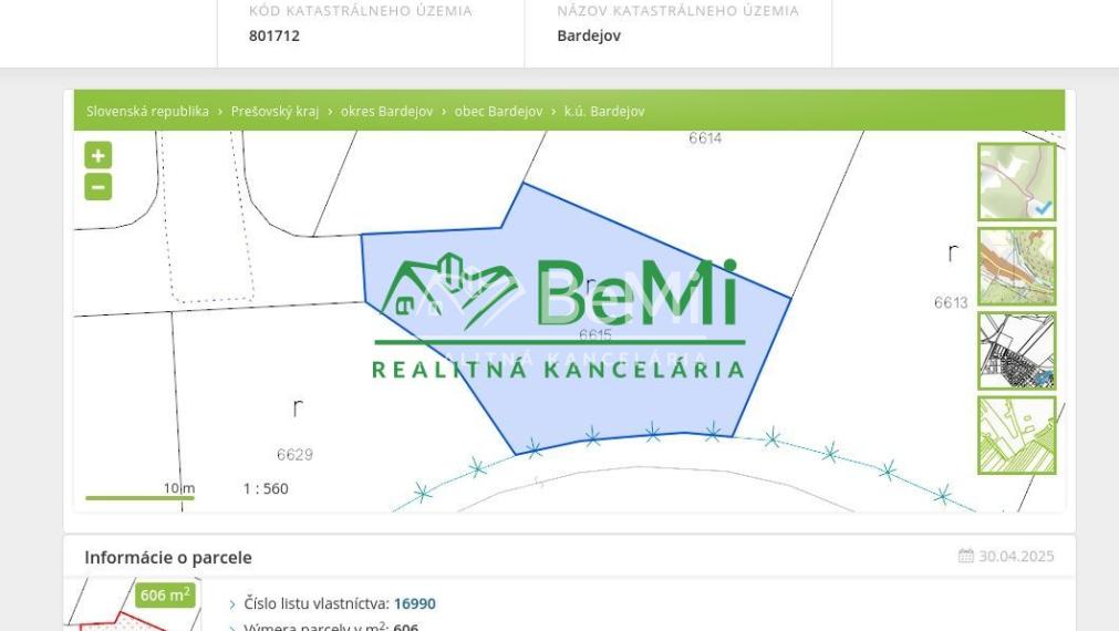 Stavebný pozemok s architektonickou štúdiou na predaj