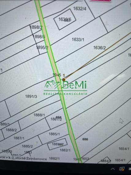 Predaj rekreačný stavebný pozemok ŽEMBEROVCE, ZNÍŽENÁ CENA 092-14-MIJK