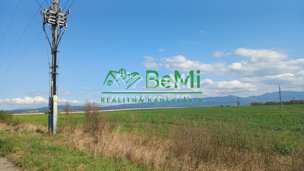Invevstičný, rovinatý pozemok 5002 m2, Zvolenská Slatina 3D